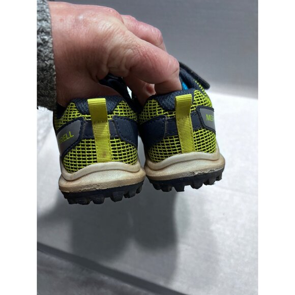 Merrell Nova 3 child blue sneakers boys size 12 M - Picture 4 of 8